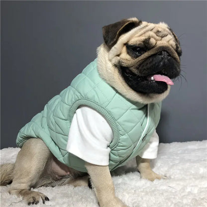 Puffer Vest with Snap Button