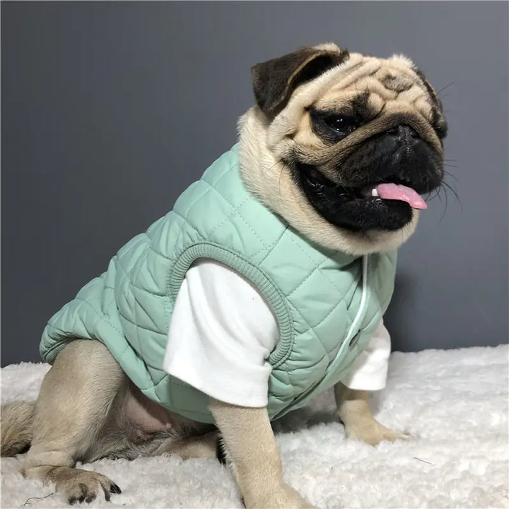 Puffer Vest with Snap Button