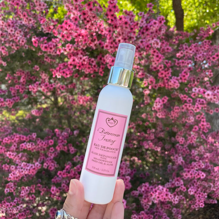 Eau De Pooch Pet Fragrance and Hair Detangler Spray - Buttercream Frosting