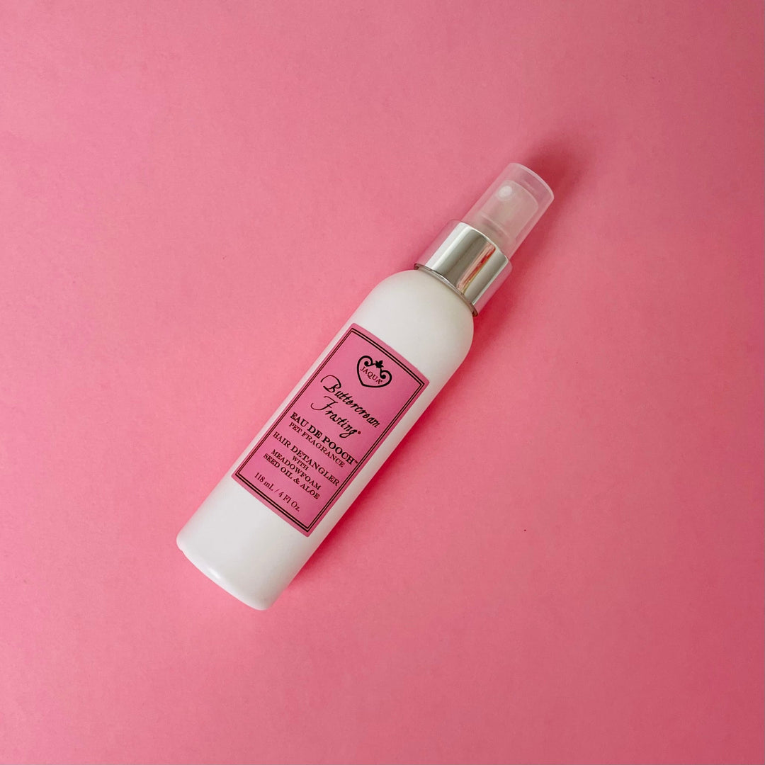 Eau De Pooch Pet Fragrance and Hair Detangler Spray - Buttercream Frosting