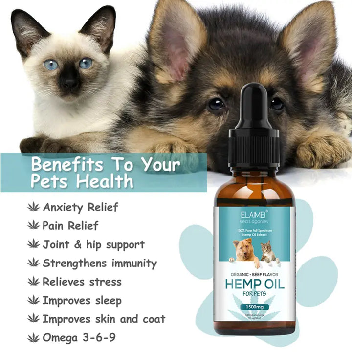 Hemp Seed Oil for Coat Care