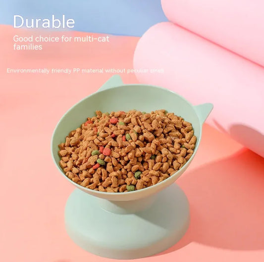 Slanted Food Bowl with Ears