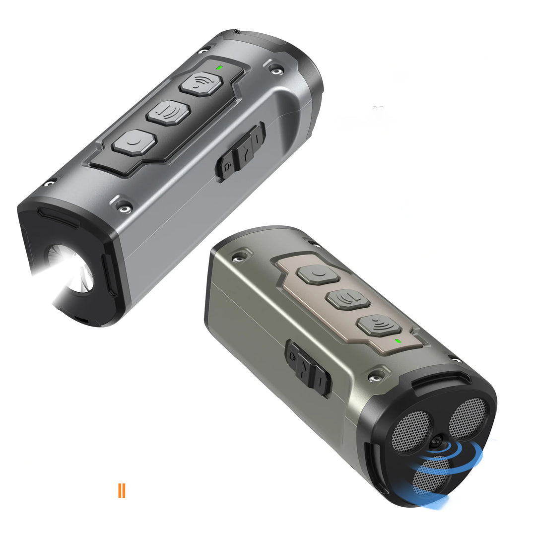 Ultrasonic Training Device with Flashlight