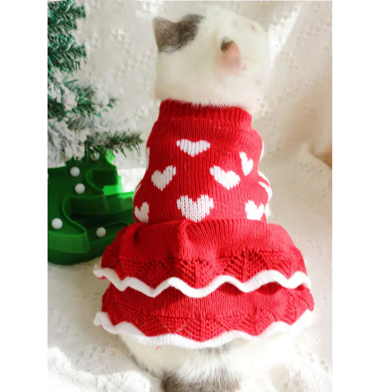 Heart Knit Dress