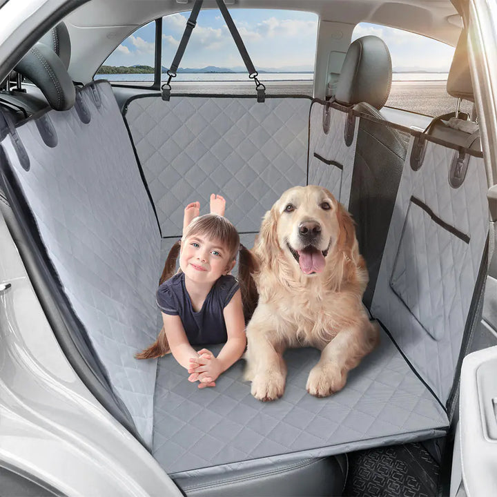 Sturdy Back Seat Cover with Storage