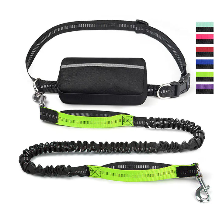 Running Waist Bag with Leash