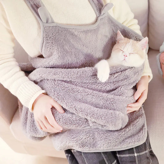 Plush Apron Pet Carrier