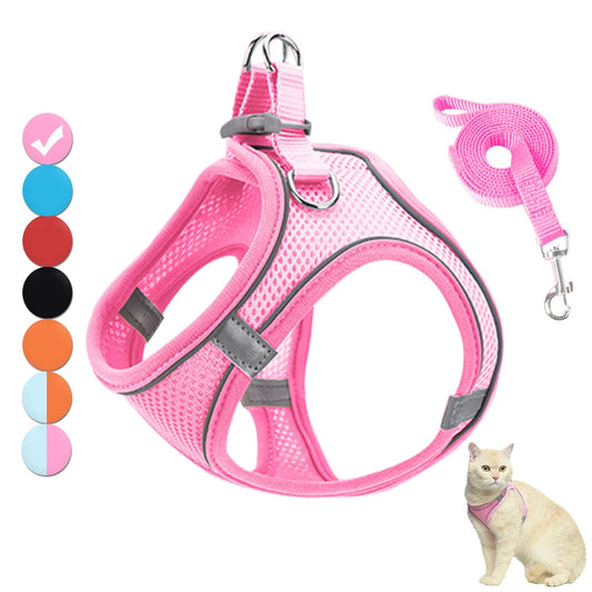 Reflective Harness for Cats and Small Dogs