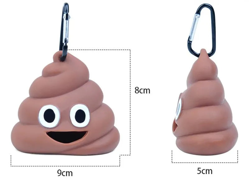 Emoji Poop Bag Holder