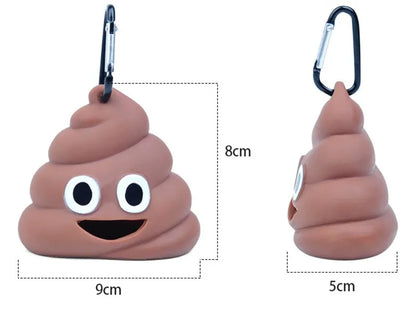 Emoji Poop Bag Holder