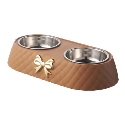 Bow Design Stainless Steel Bowl Set