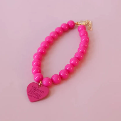 Mozro Hiano Collar with Heart Pendant