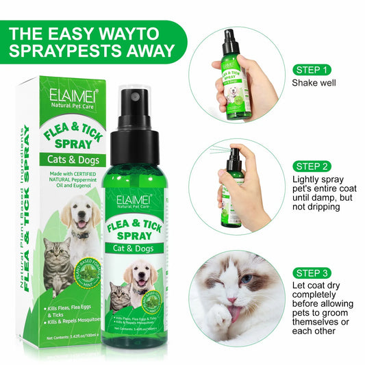 Natural Pet Care Topical Flea & Tick Spray