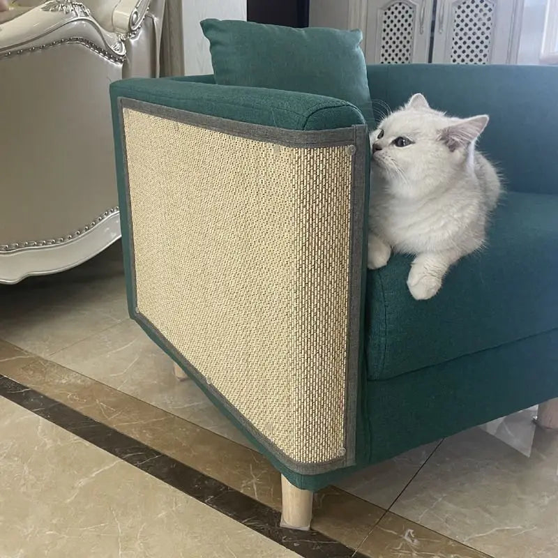 Natural Bamboo Cat Scratching Furniture Protector