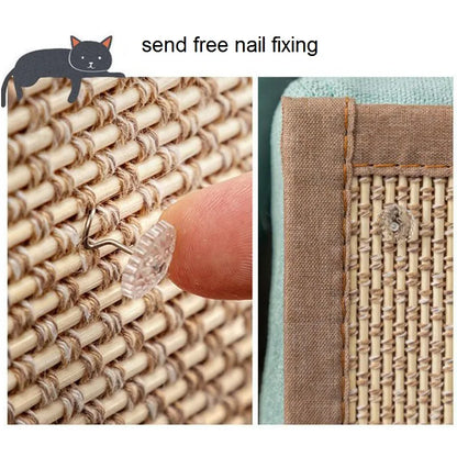Natural Bamboo Cat Scratching Furniture Protector