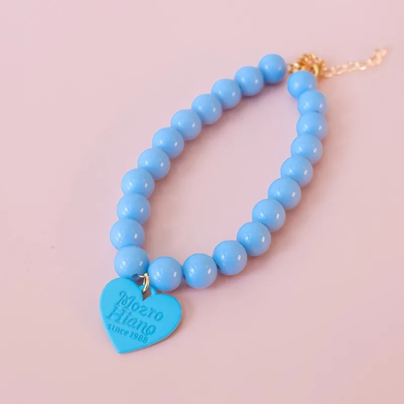 Mozro Hiano Collar with Heart Pendant