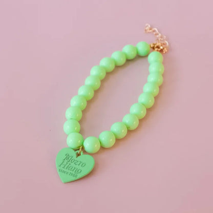Mozro Hiano Collar with Heart Pendant