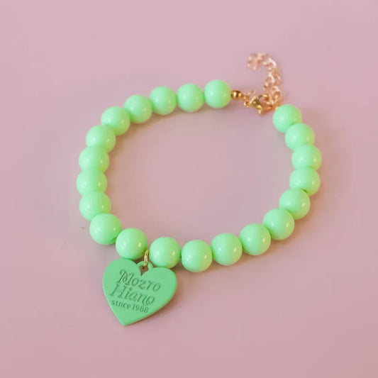 Mozro Hiano Collar with Heart Pendant