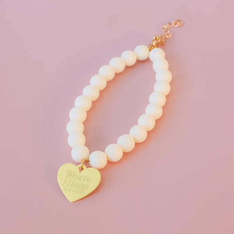 Mozro Hiano Collar with Heart Pendant