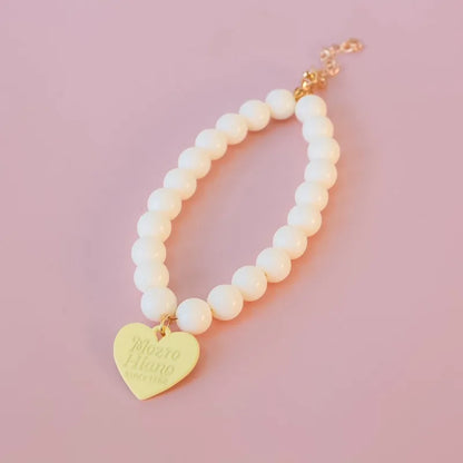 Mozro Hiano Collar with Heart Pendant