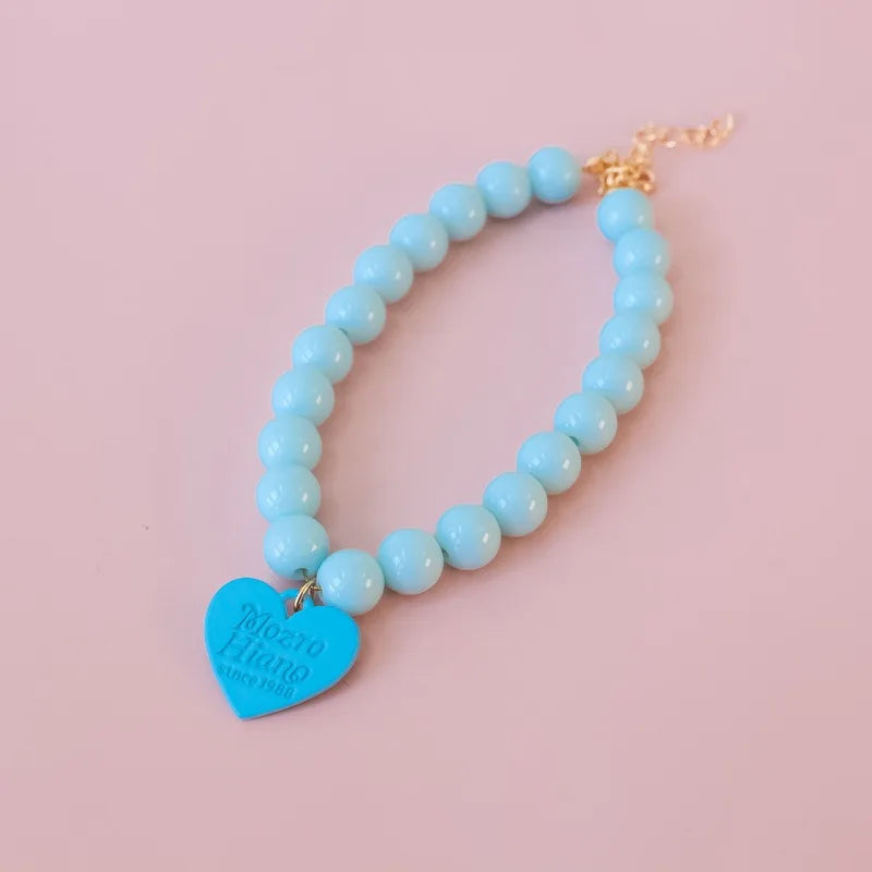 Mozro Hiano Collar with Heart Pendant