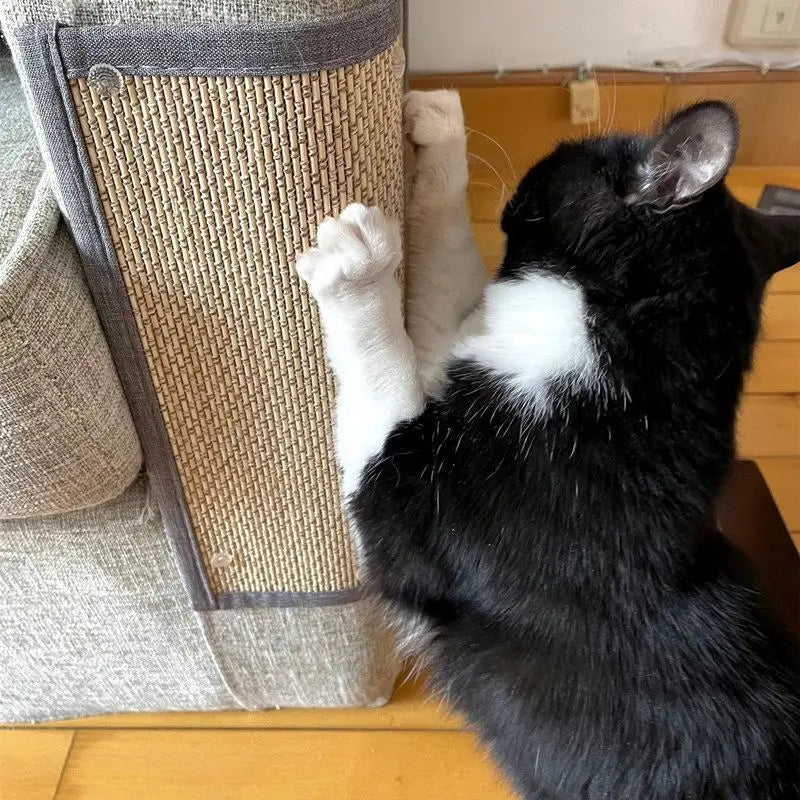 Natural Bamboo Cat Scratching Furniture Protector