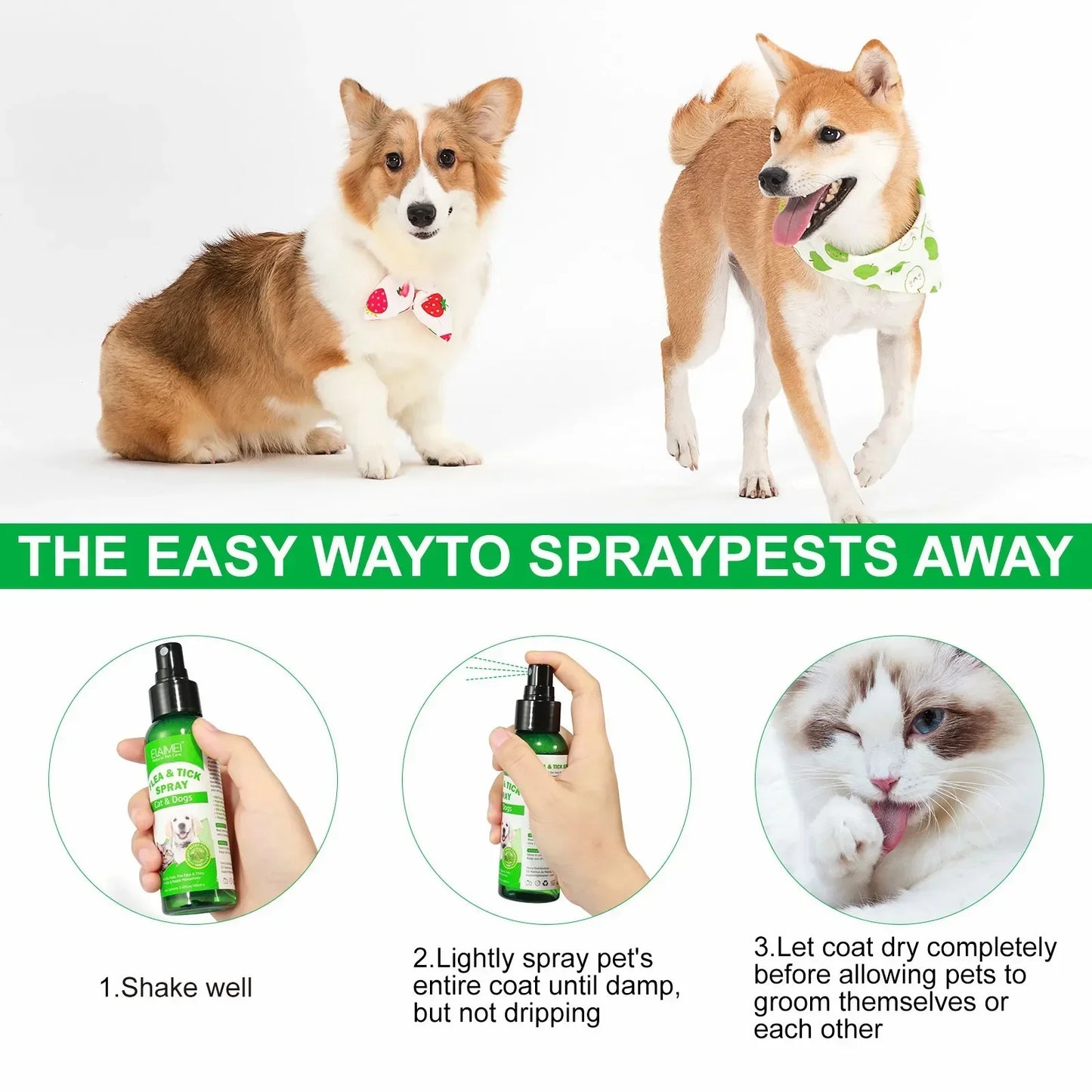 Natural Pet Care Topical Flea & Tick Spray