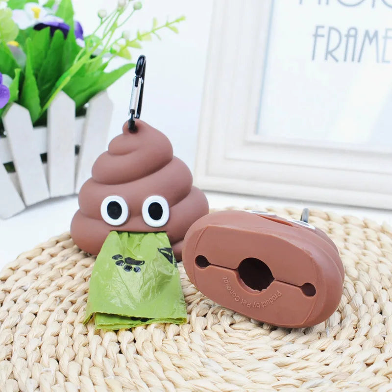 Emoji Poop Bag Holder