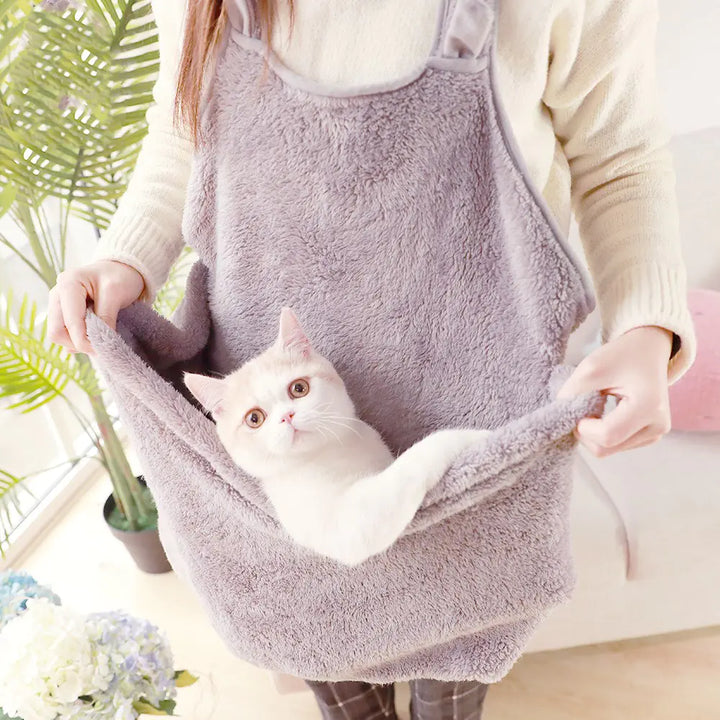 Plush Apron Pet Carrier