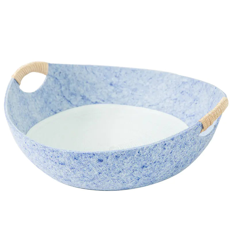 Felt Bowl Cat Bed