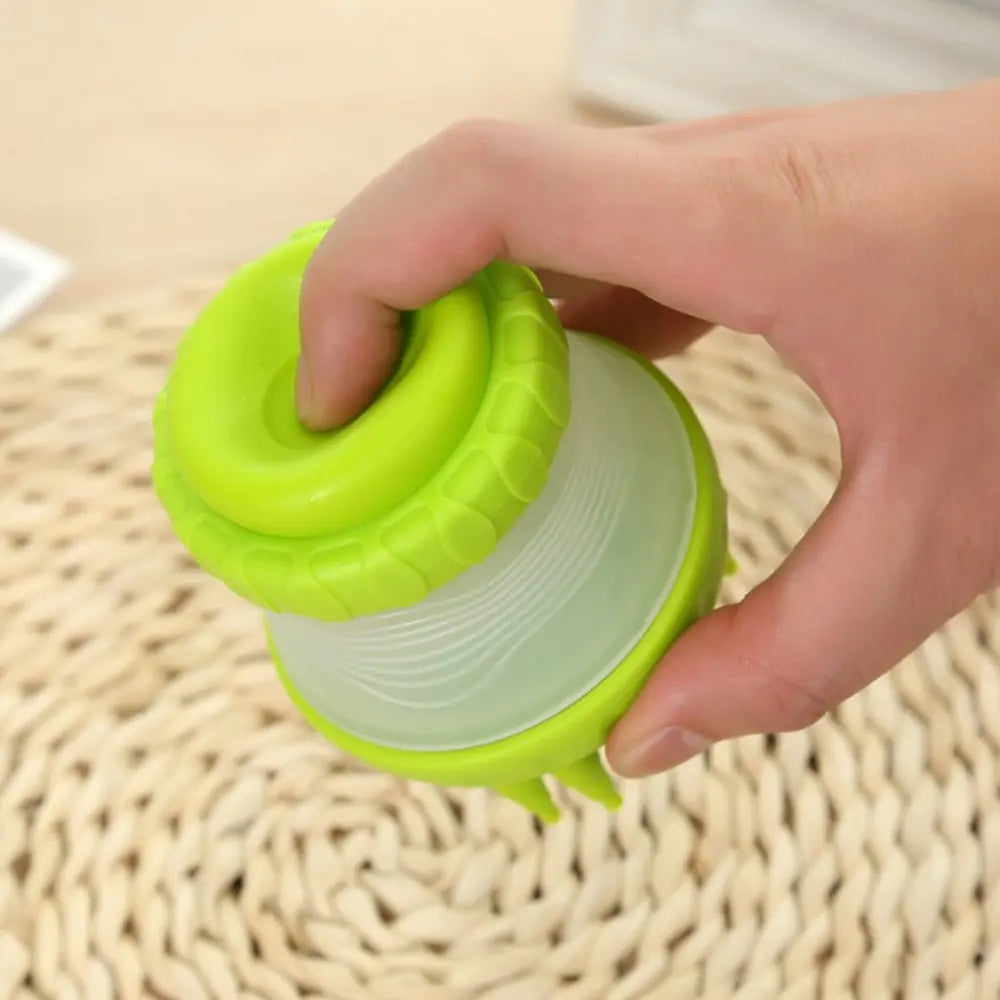 Bath Brush with Massage Comb