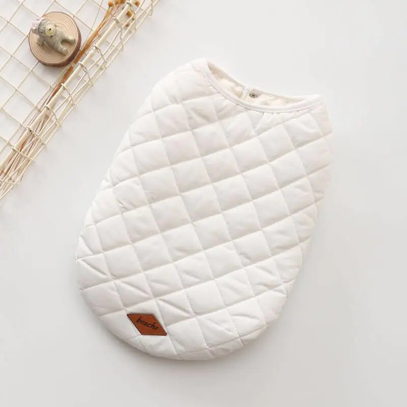 Puffer Vest with Snap Button