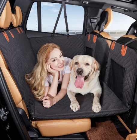 Sturdy Back Seat Cover with Storage