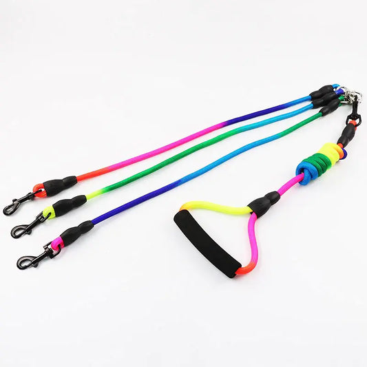 Three Dogs Leash