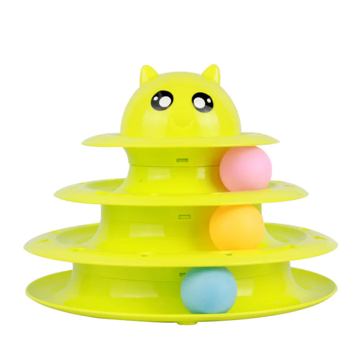 Three-Tier Tower and Spinning Ball
