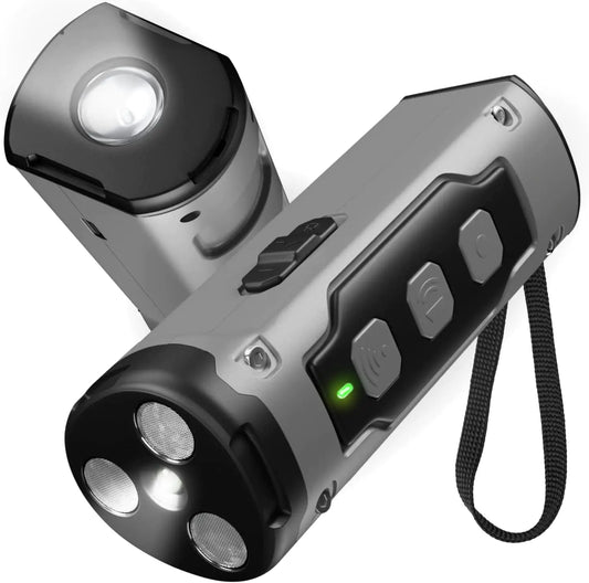 Ultrasonic Training Device with Flashlight