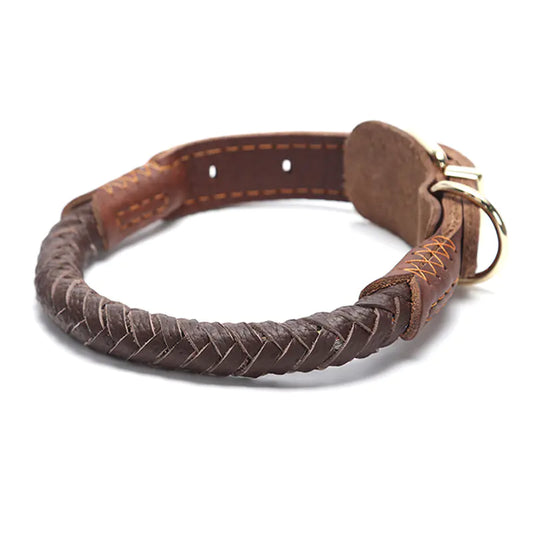 Adjustable Cowhide Collar