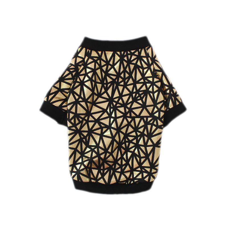 Gold Geometric Shirt