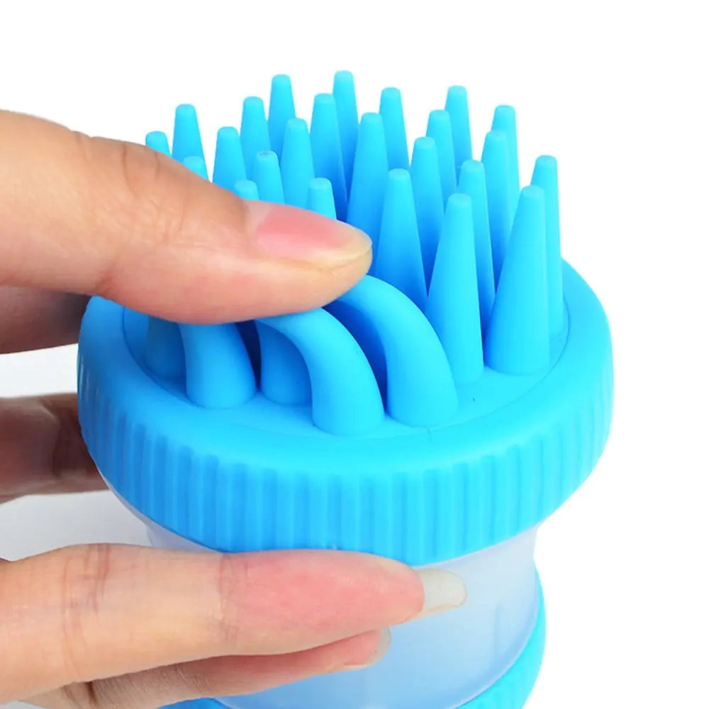 Bath Brush with Massage Comb