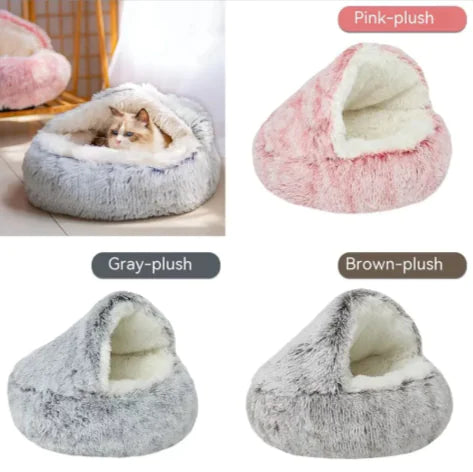 Semi-Closed Pet Bed