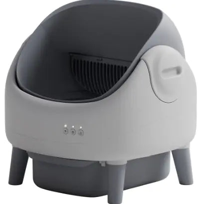 Grey Smart Automatic Cat Litter Box
