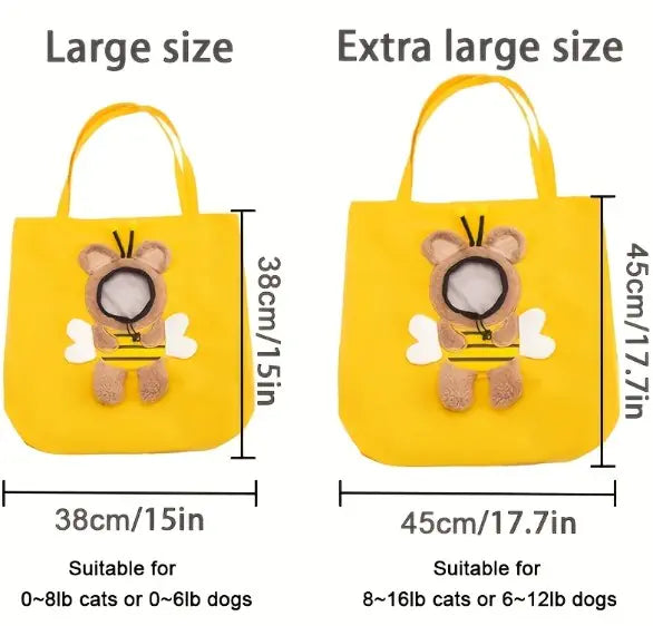 Cute Pet Carrier Tote Bag