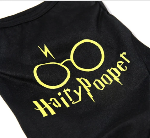Hairy Pooper Glasses Vest