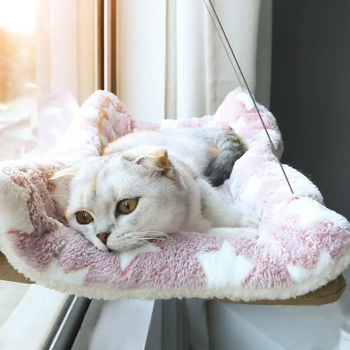Suction Cup Cat Hammock for Window