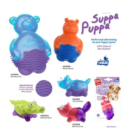 Animal Squeaky Chew Toy
