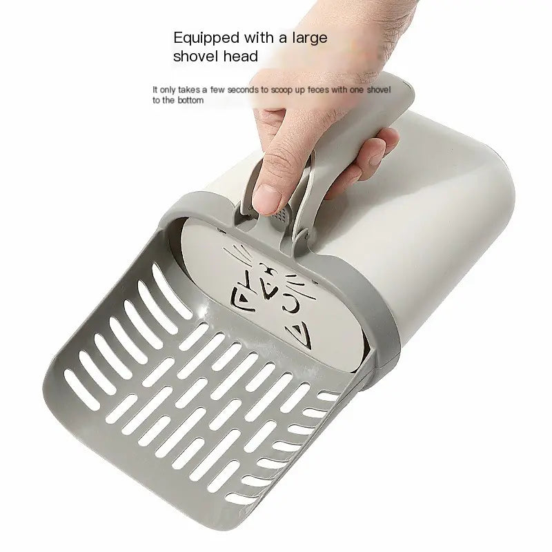 Litter Shovel and Waste Bin