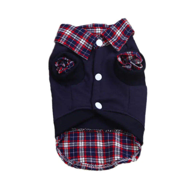 Plaid Pet Coat