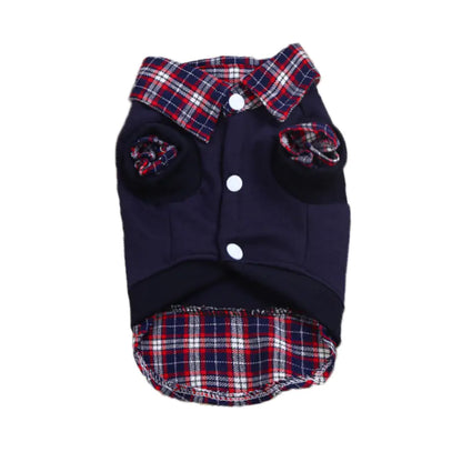 Plaid Pet Coat