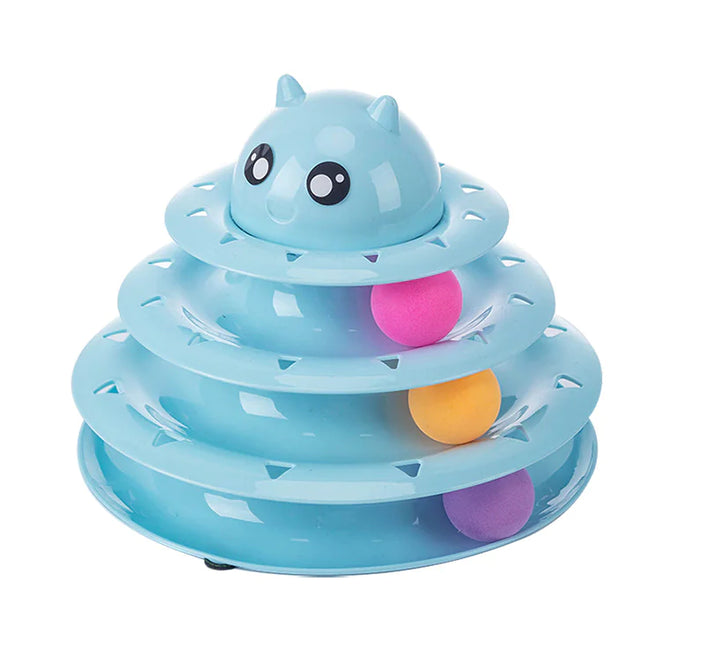 Three-Tier Tower and Spinning Ball