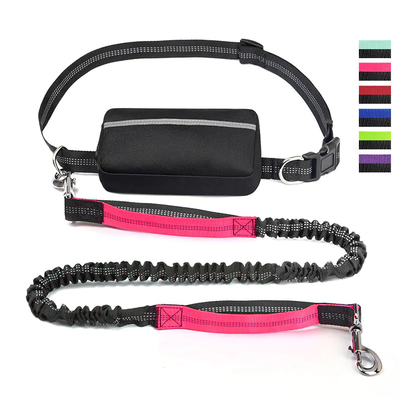 Running Waist Bag with Leash
